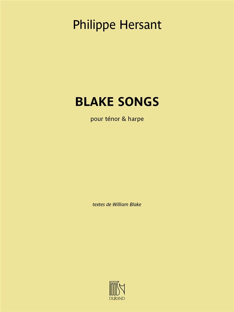 Blake Songs